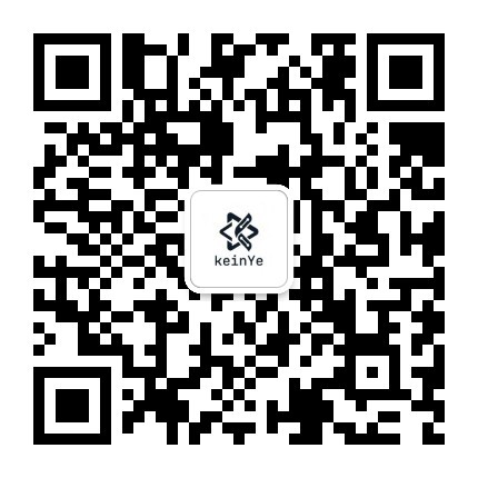 keinYe 公众号二维码